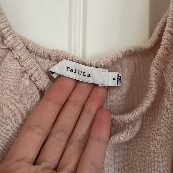 Talula Beige Blouse - Picture 2 of 4